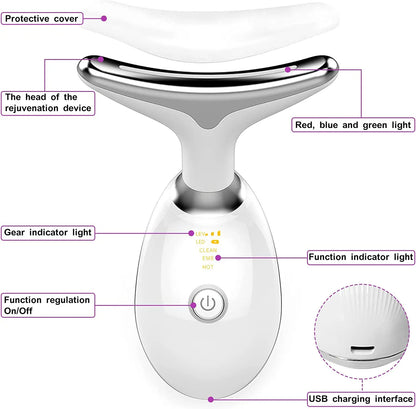 GlowLift Pro LED Neck Massager